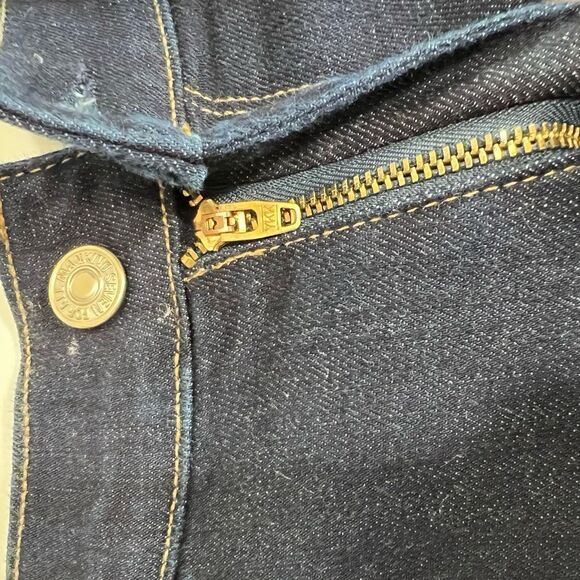 7 For All Mankind Blue The Modern Straight Leg Jean Size 30 - Picture 10 of 15